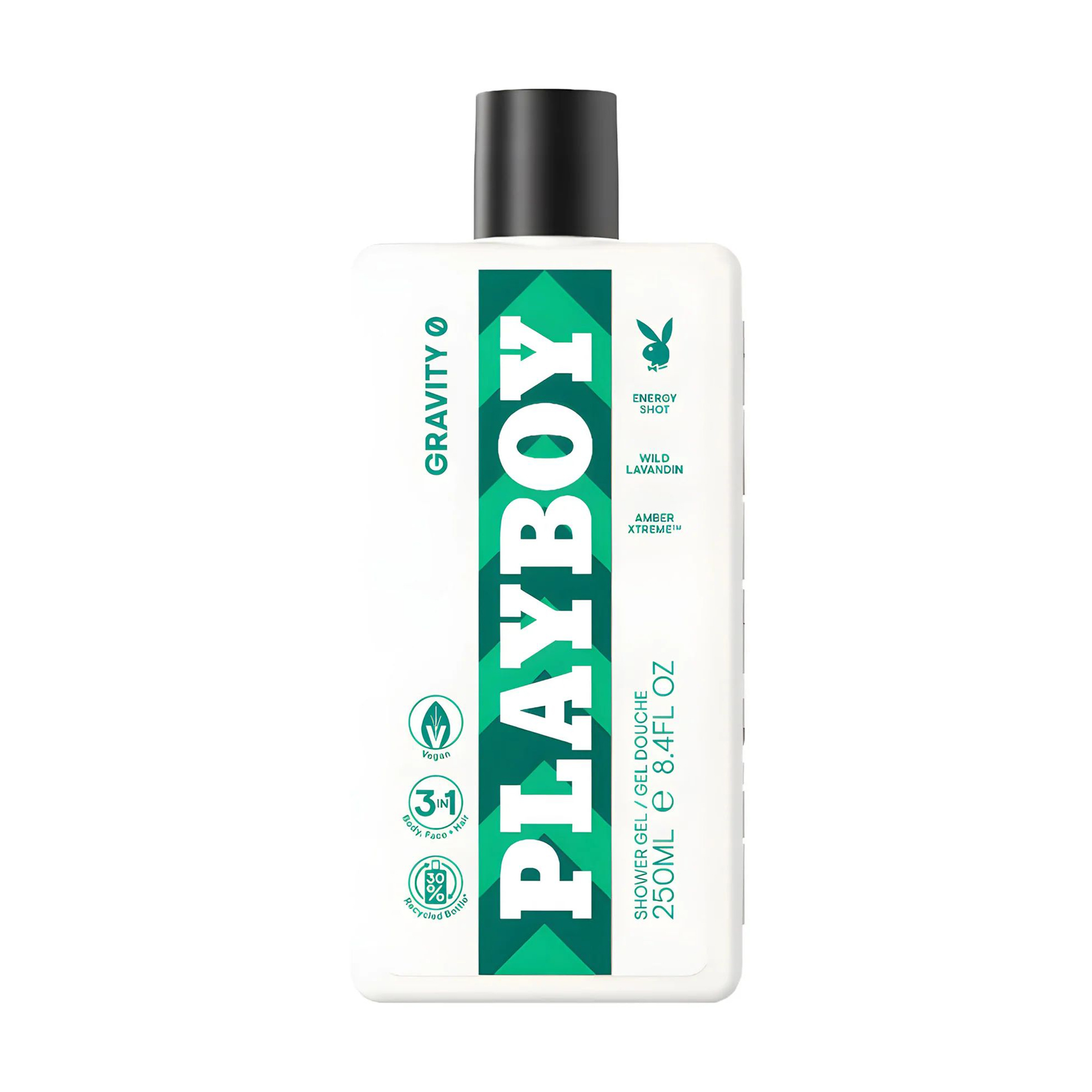Парфумований гель для душу Playboy Gravity 0 Shower Gel чоловічий, 250 мл